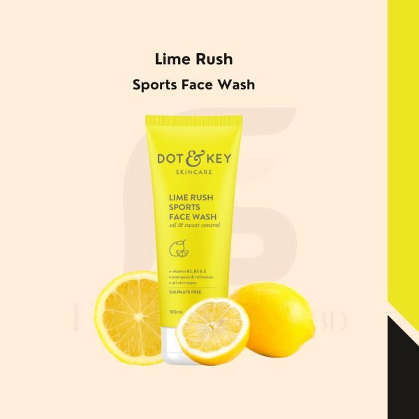Dot & Key Lime Rush Sports Facewash