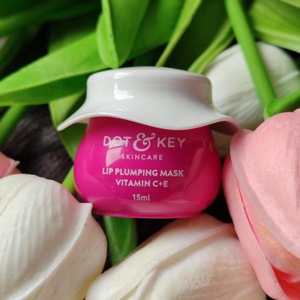 Dot & Key Lip Plumping Mask Vitamin C + E Turmeric Oil & Lingonberry - Image 2