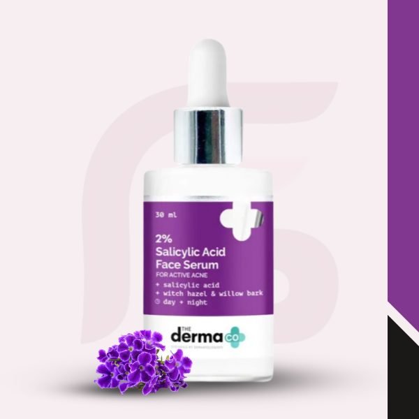The Derma Co 2% Salicylic Acid Face Serum for Active Acne