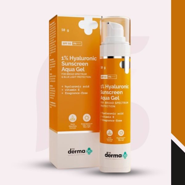 The Derma Co 1% Hyaluronic Sunscreen Aqua Gel